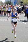 Lydia Turner (Birtley) sets off on the 3rd leg and to victory in the womens Elswick Harriers Relays, Newburn. Photo: David T. Hewitson/Sports for All Pics